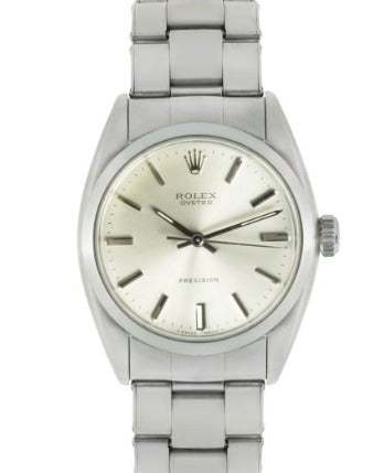 Rolex Oyster Precision 34mm Stainless Steel Silver Dial Ref. 6426