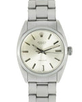 Rolex Oyster Precision 34mm Stainless Steel Silver Dial Ref. 6426