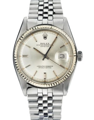 Rolex Datejust 36mm Stainless Steel Silver Dial Ref. 1601