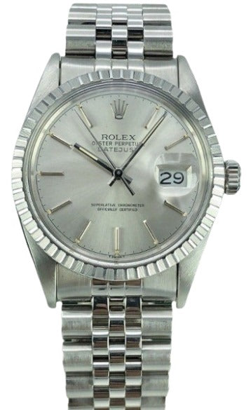 Rolex Datejust 36mm Stainless Steel Silver Dial Ref. 1601