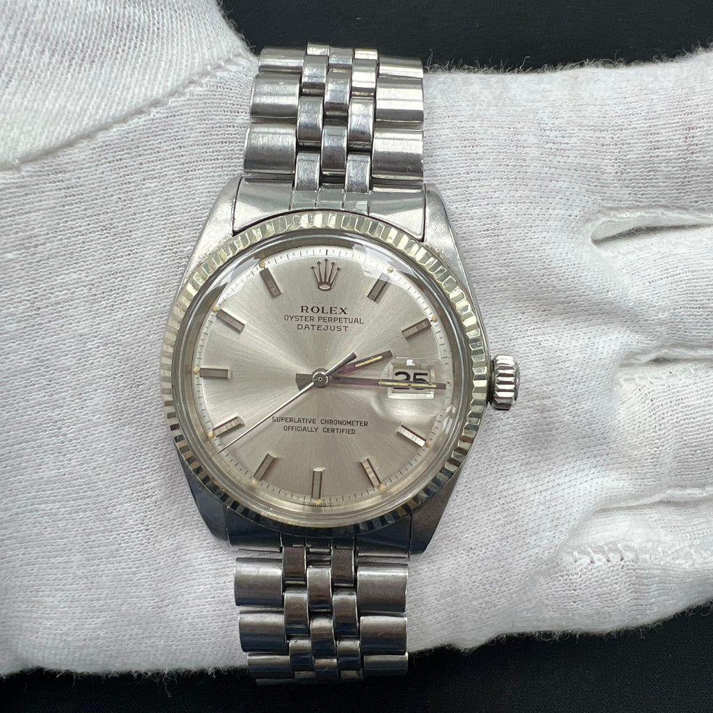 Rolex Datejust 36mm Stainless Steel Silver Dial Ref. 1601