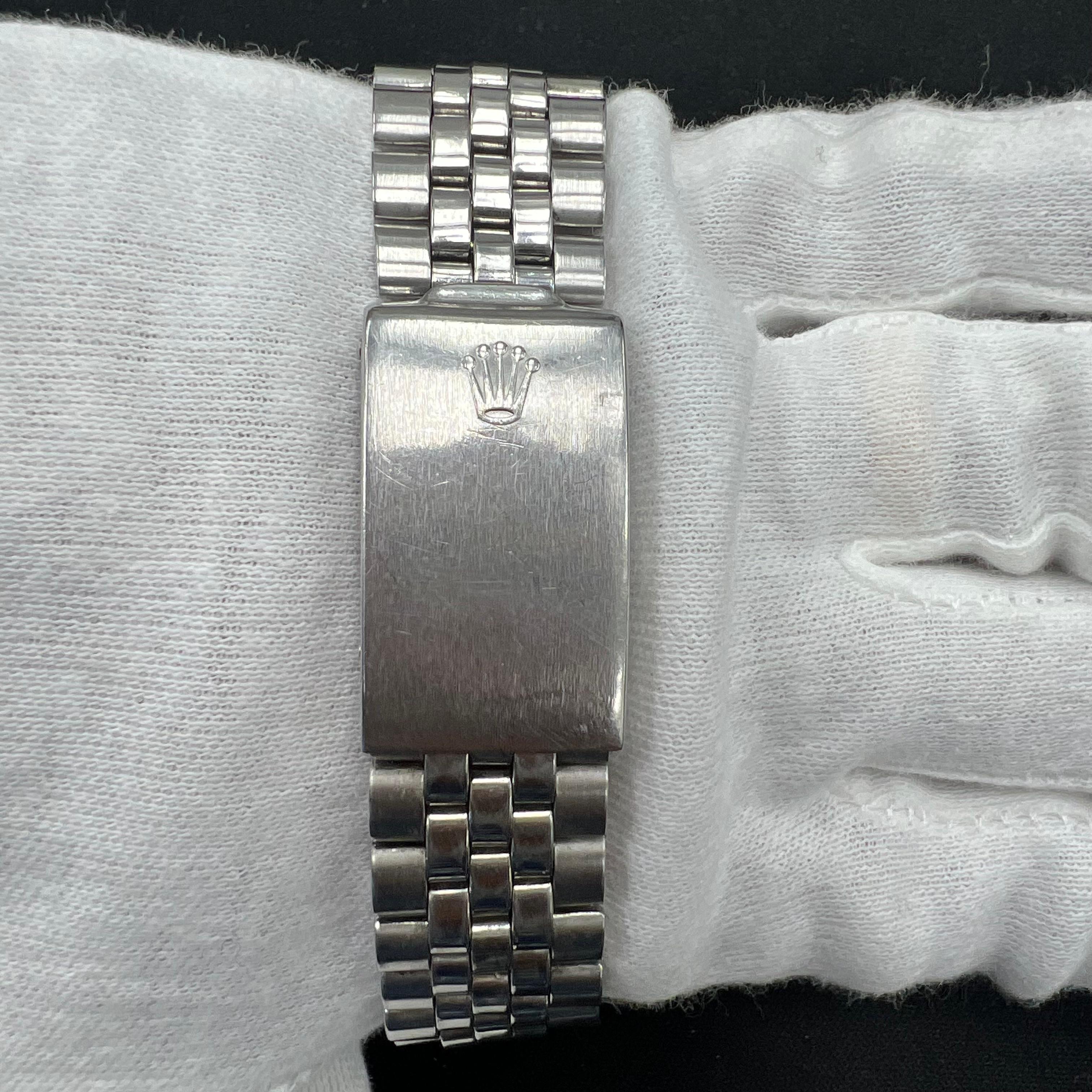 Rolex Datejust 36mm Stainless Steel Silver Dial Ref. 1601
