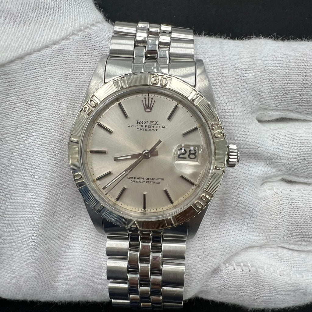 Rolex Datejust 36mm Stainless Steel Silver Dial Ref. 1625