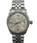 Rolex Datejust 36mm Stainless Steel Silver Dial Ref. 1603