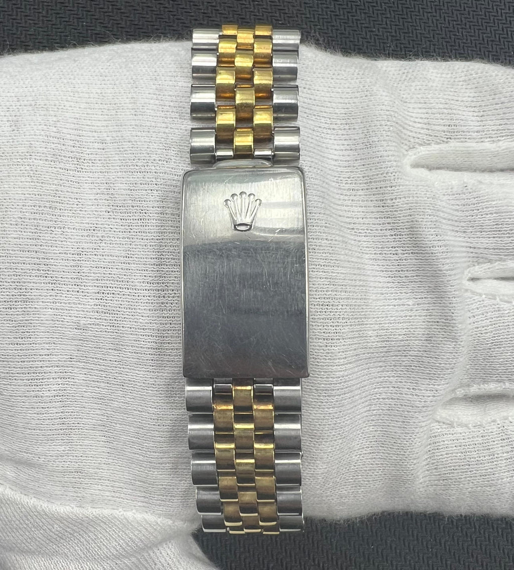 Rolex Datejust 36mm Two-Tone 18K Yellow Gold & Steel Champagne Dial Ref. 16233
