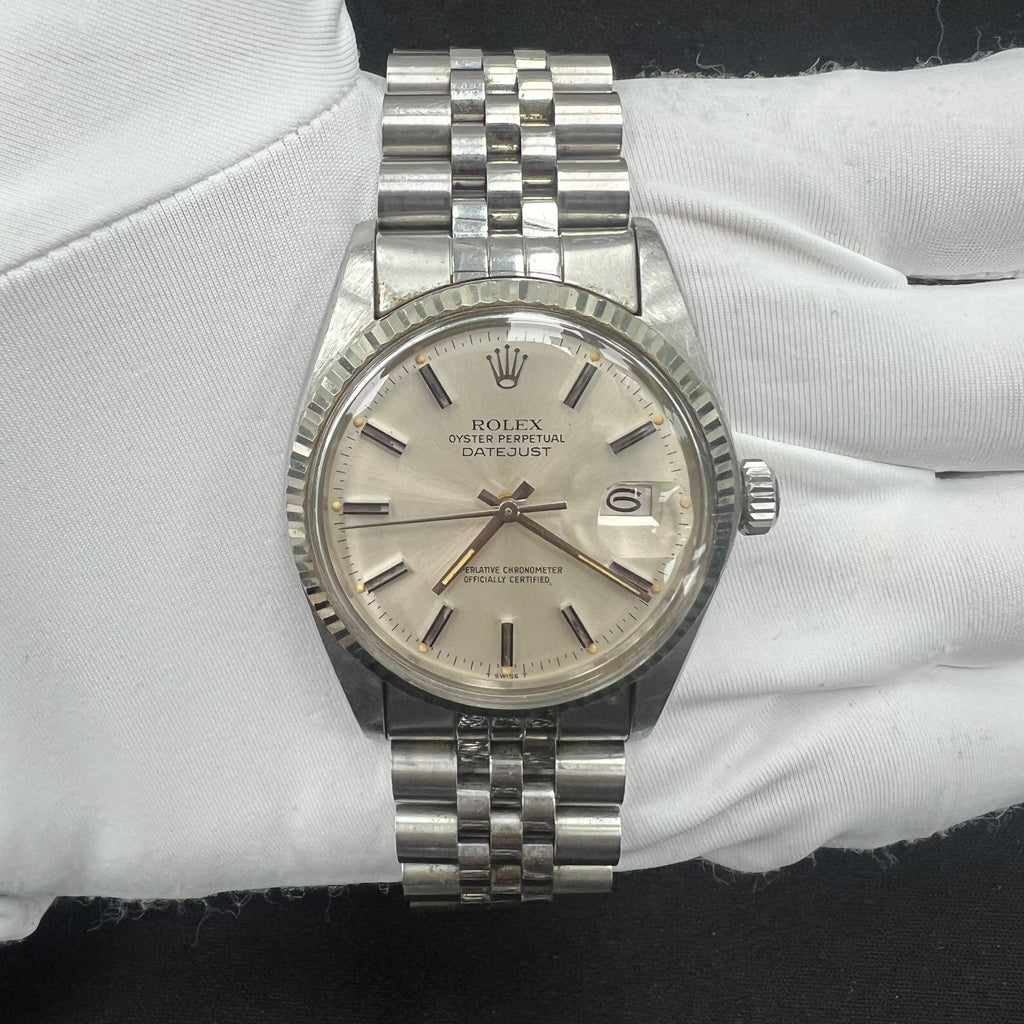 Rolex Datejust 36mm Stainless Steel Silver Dial Ref. 16014