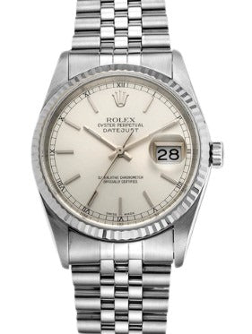 Rolex Datejust 36mm Stainless Steel Silver Dial Ref. 16014