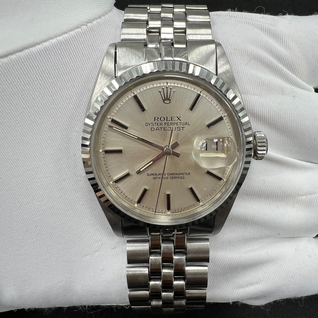 Rolex Datejust 36mm Stainless Steel Silver Dial Ref. 16014