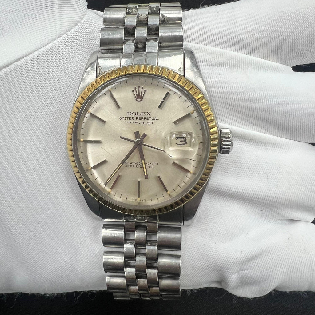 Rolex Datejust 36mm Stainless Steel Silver Dial Ref. 16014