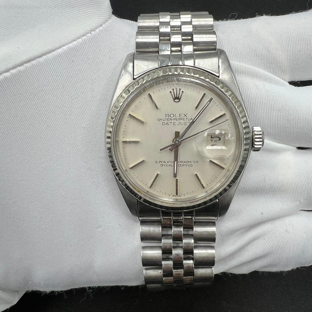 Rolex Datejust 36mm Stainless Steel Silver Dial Ref. 1601