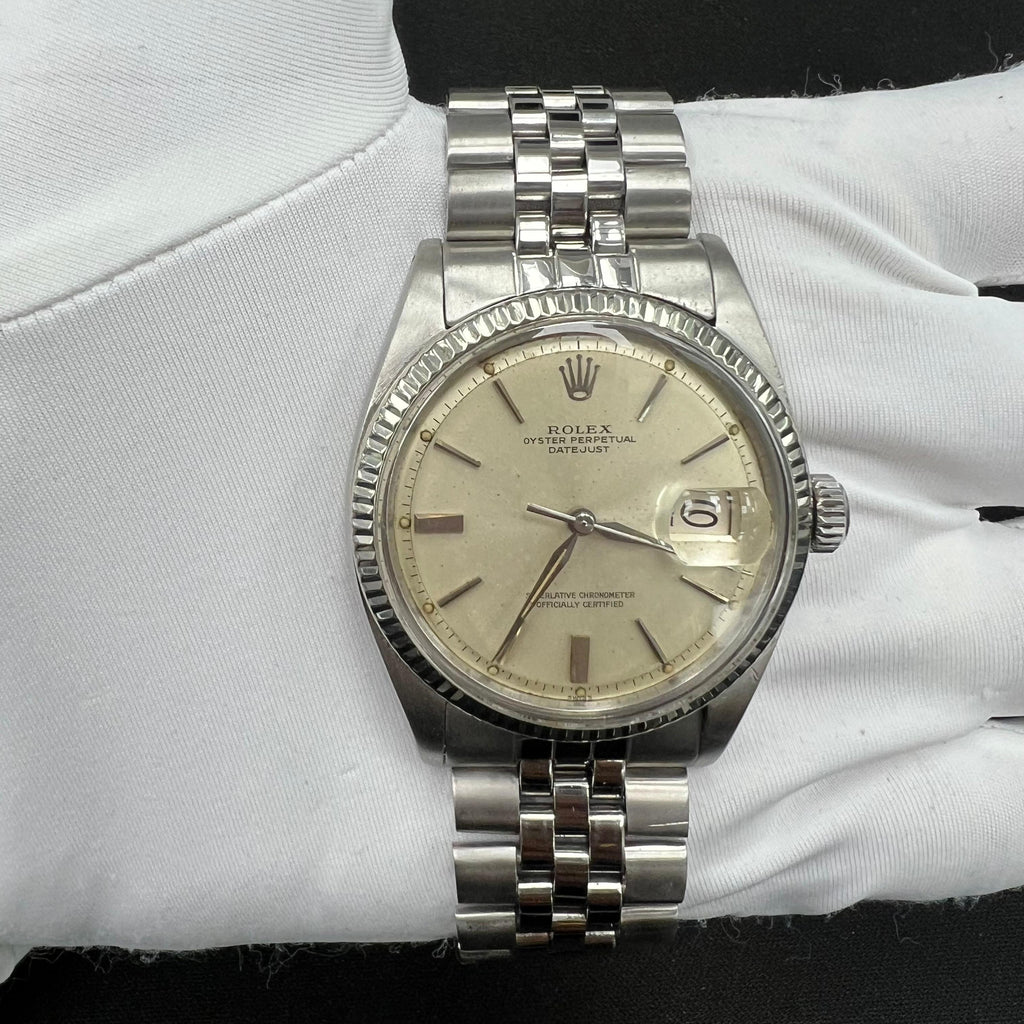 Rolex Datejust 36mm Stainless Steel Silver Dial Ref. 1601