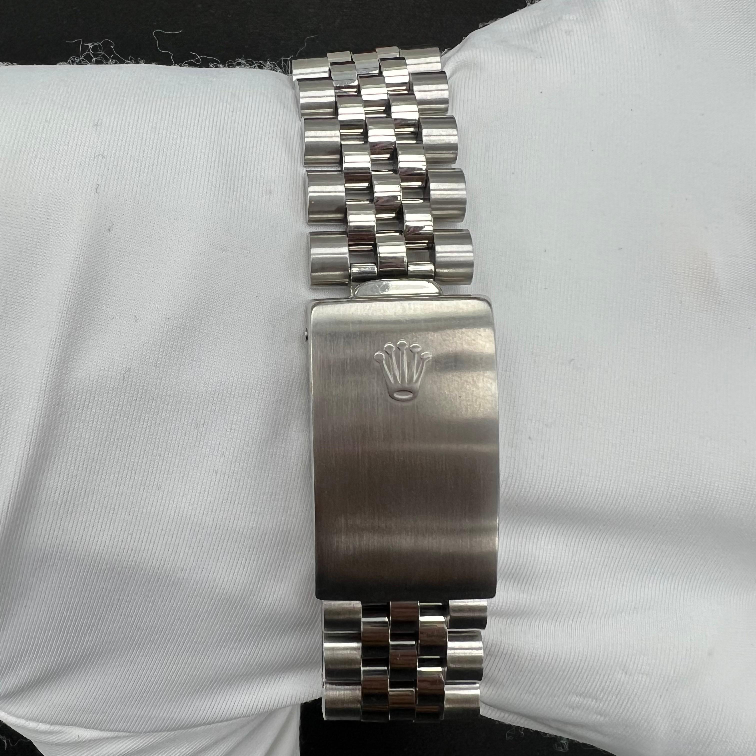 Rolex Datejust 36mm Stainless Steel Silver Dial Ref. 1601