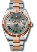 Rolex Datejust 41mm Two-Tone 18K Rose Gold & Steel Wimbledon Dial Ref. 126331