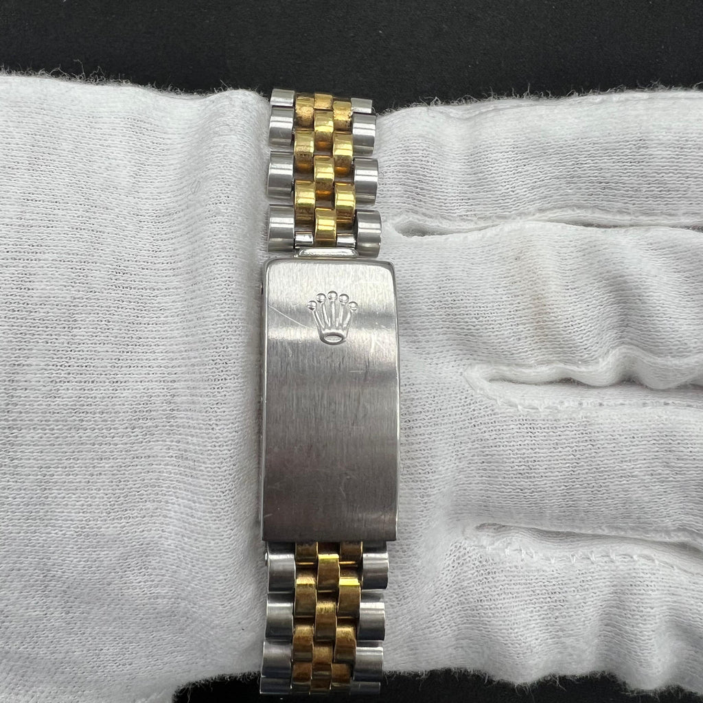 Rolex Datejust 31mm Two-Tone 18K Yellow Gold & Steel Champagne Dial Ref. 68273