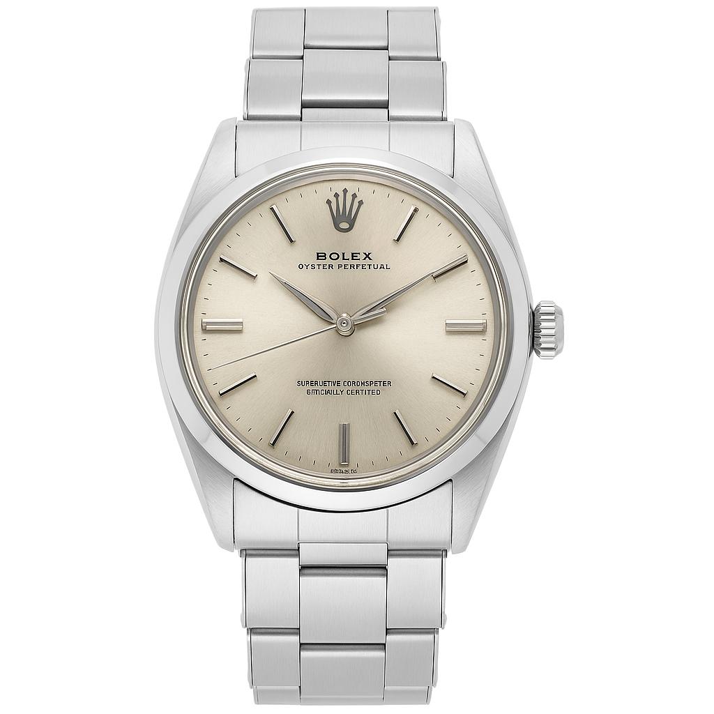 Rolex Oyster Perpetual 34mm Stainless Steel Silver Dial Ref. 6294