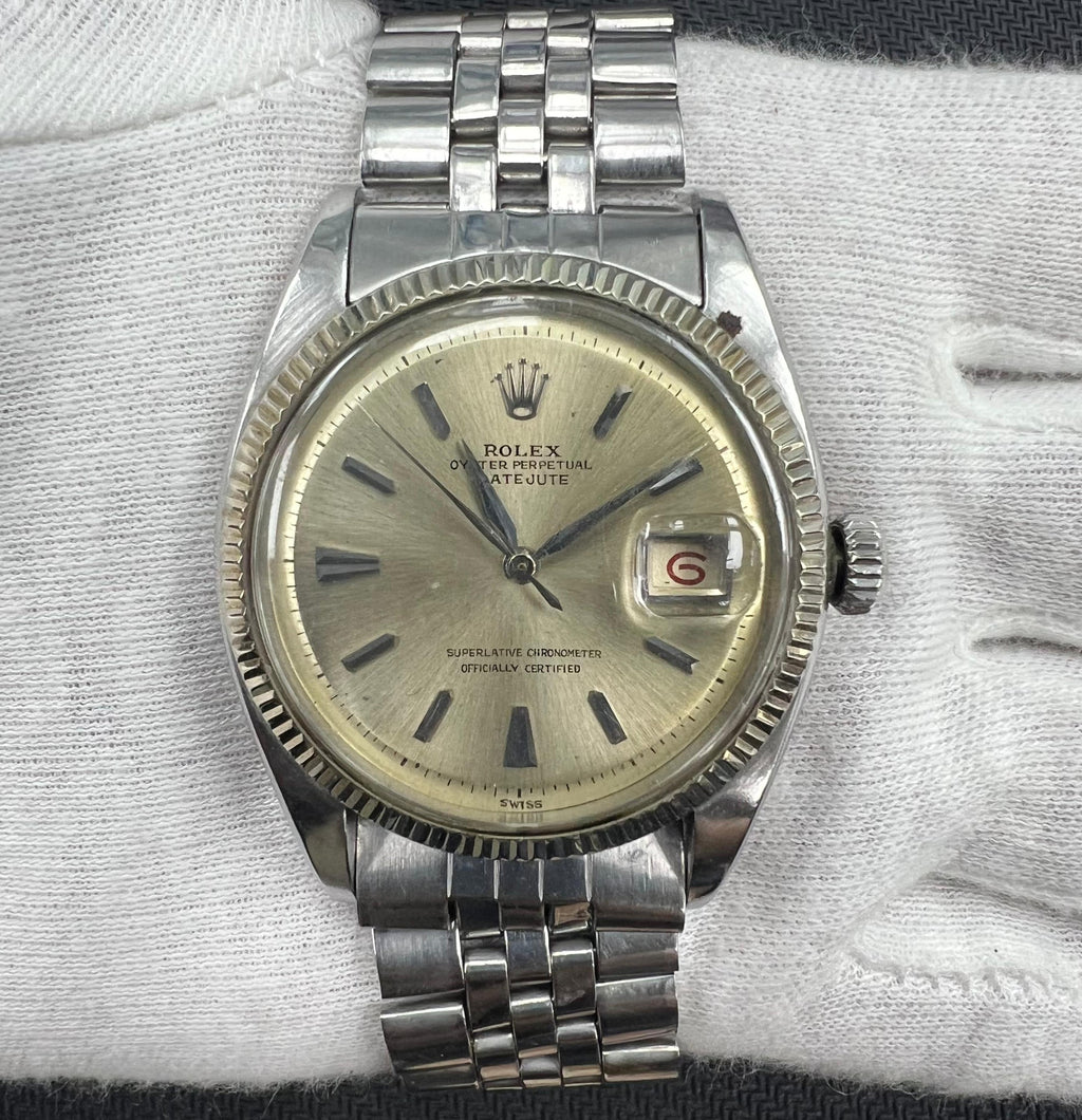 Rolex Datejust 36mm Stainless Steel Silver Dial Ref. 6519
