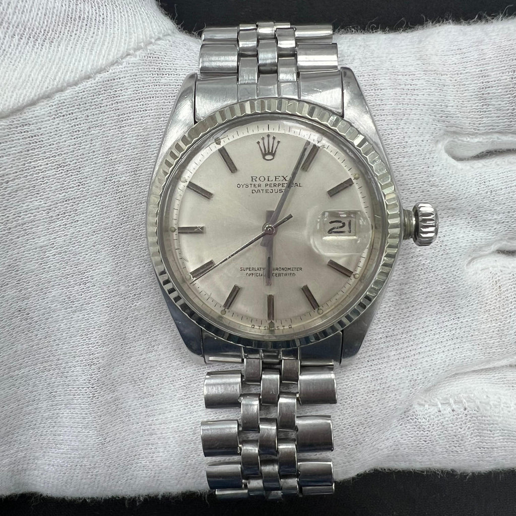 Rolex Datejust 36mm Stainless Steel Silver Dial Ref. 1601