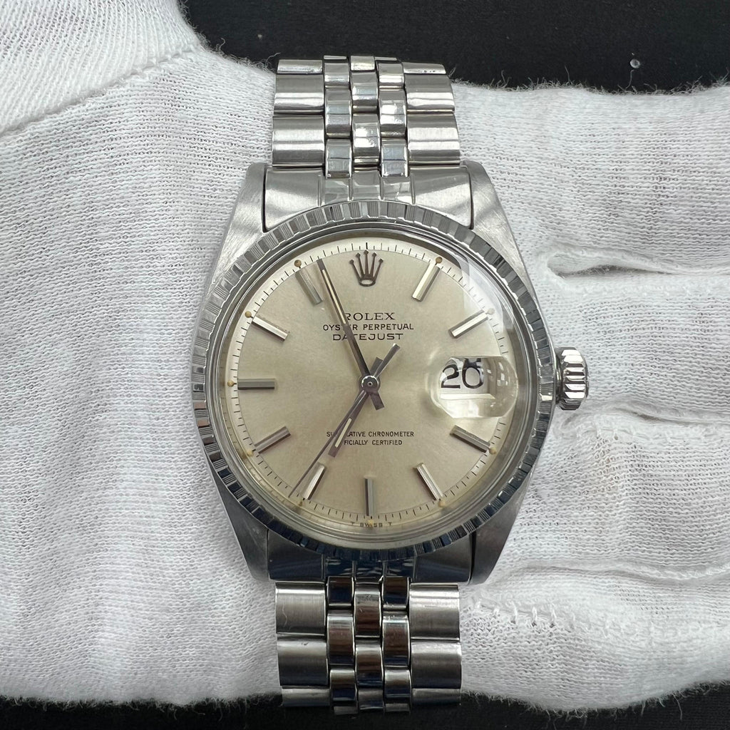 Rolex Datejust 36mm Stainless Steel Silver Dial Ref. 6605