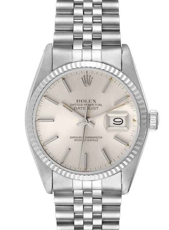 Rolex Datejust 36mm Stainless Steel Silver Dial Ref. 1601