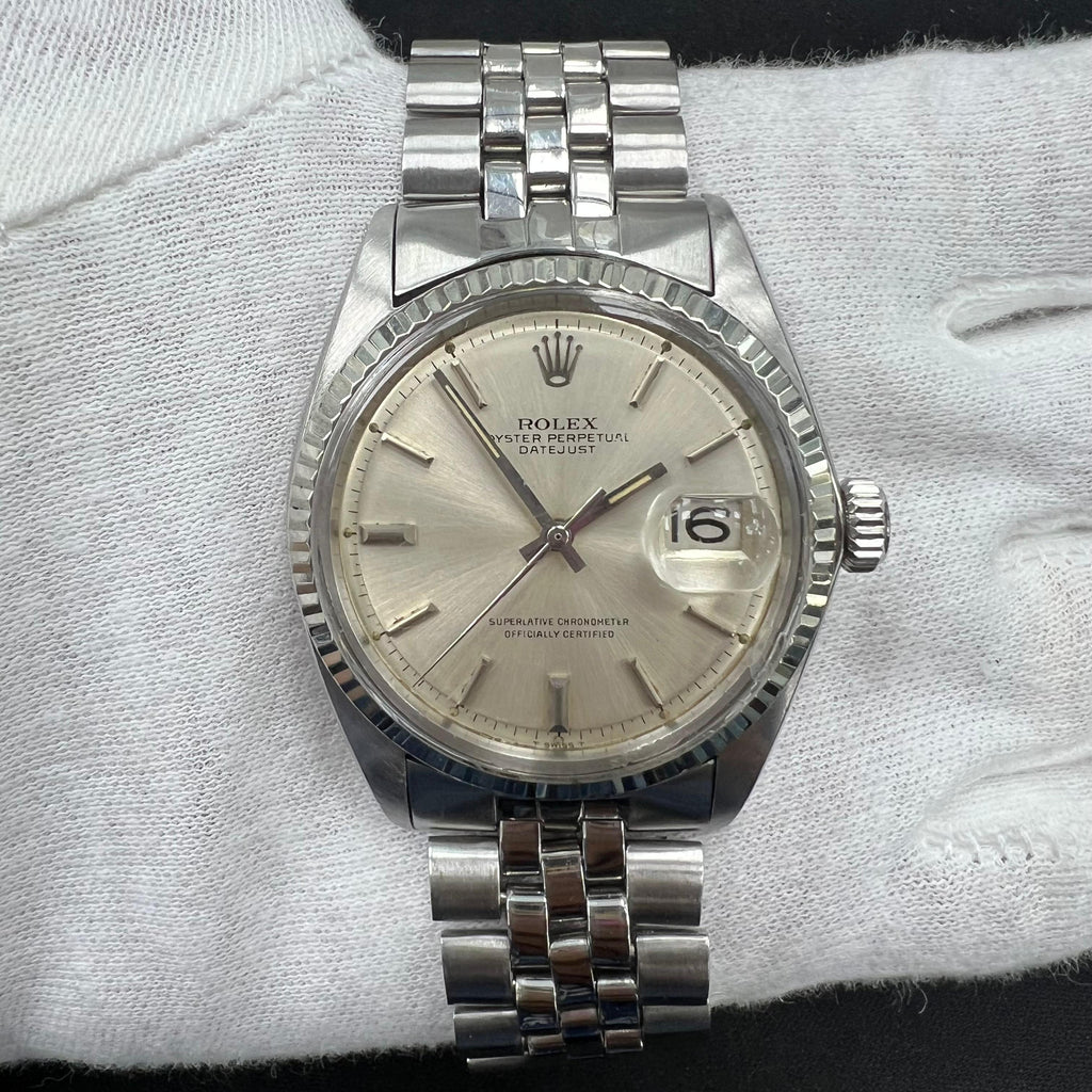 Rolex Datejust 36mm Stainless Steel Silver Dial Ref. 1601