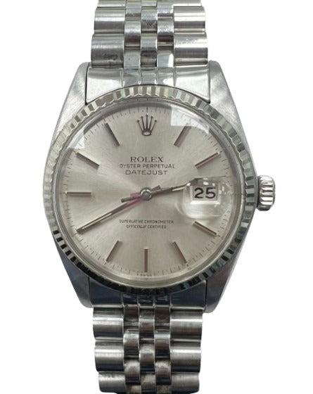 Rolex Datejust 36mm Stainless Steel Silver Dial Ref. 6305