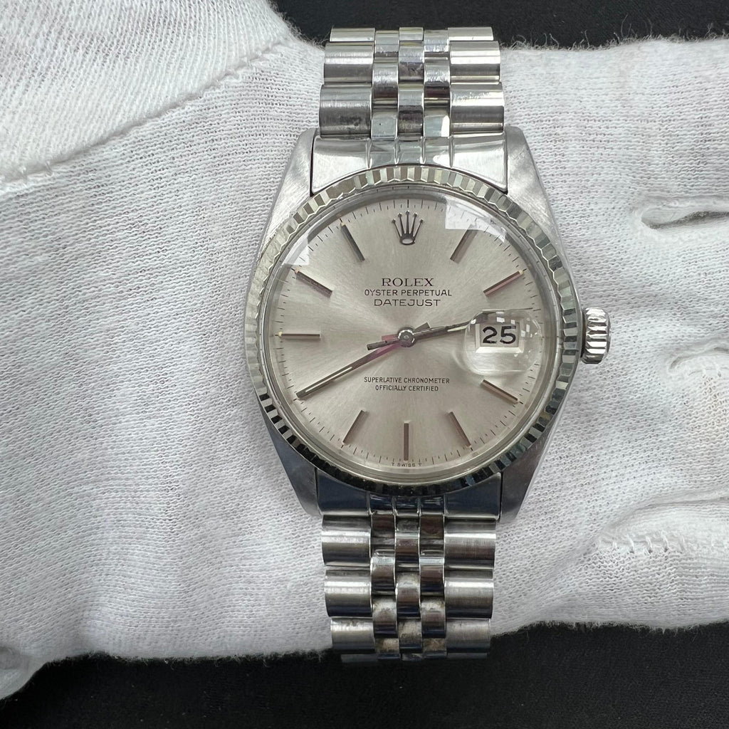 Rolex Datejust 36mm Stainless Steel Silver Dial Ref. 6305