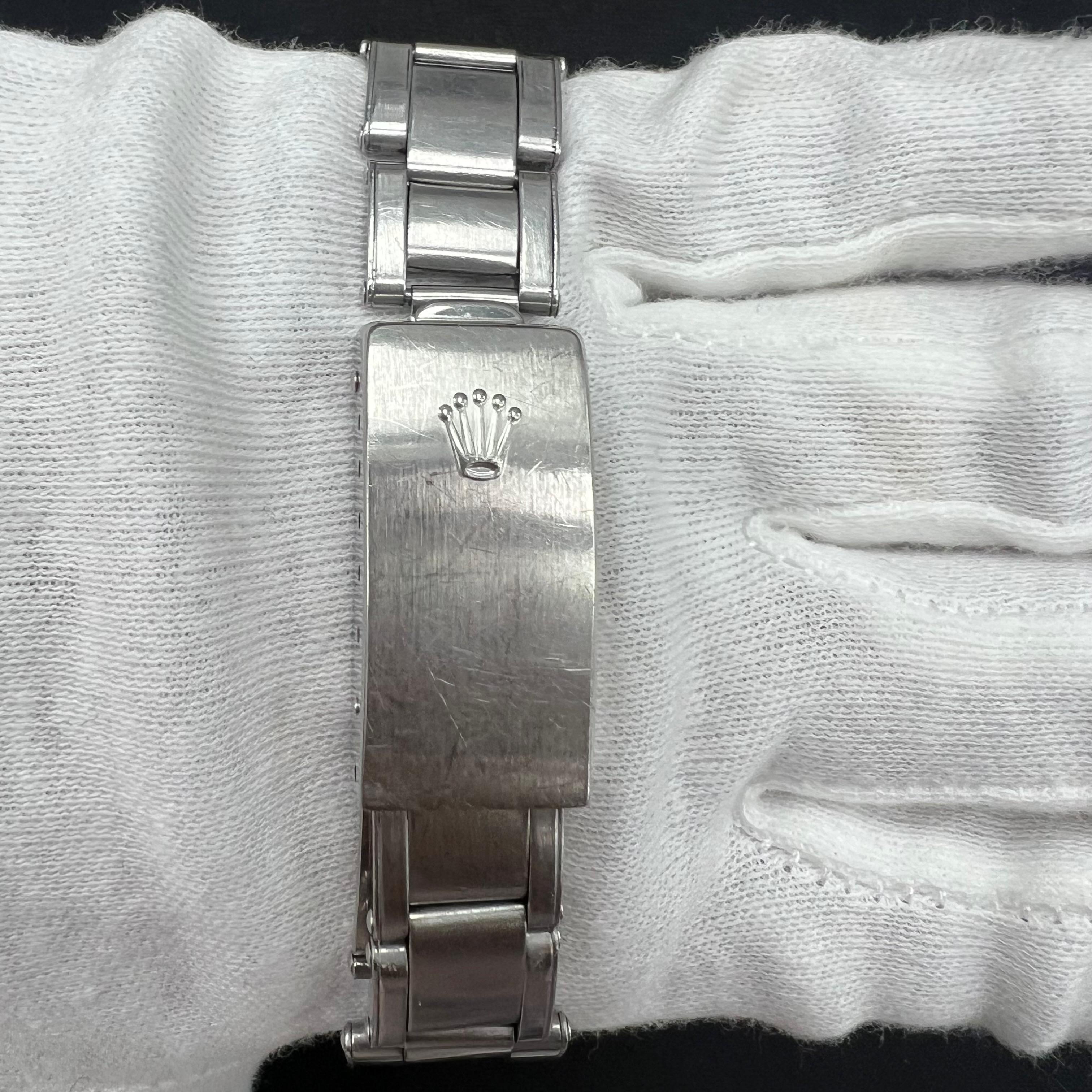 Rolex Oyster Perpetual Date 34mm Stainless Steel Silver Dial Ref. 1500