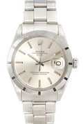 Rolex Oyster Perpetual Date 34mm Stainless Steel Silver Dial Ref. 1500