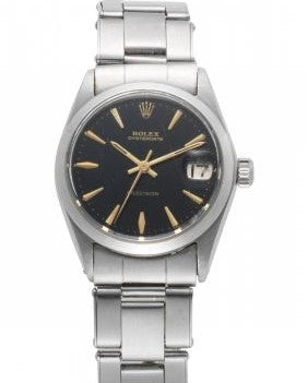 Rolex Precision 36mm Stainless Steel Black Dial Ref. 6694BK