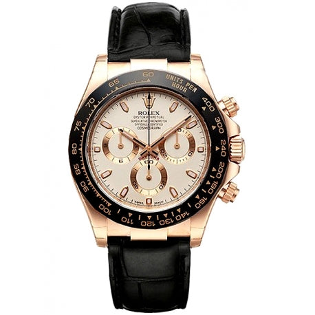 Rolex Daytona 40mm 18K Rose Gold Ivory Dial Ref. 116515LN