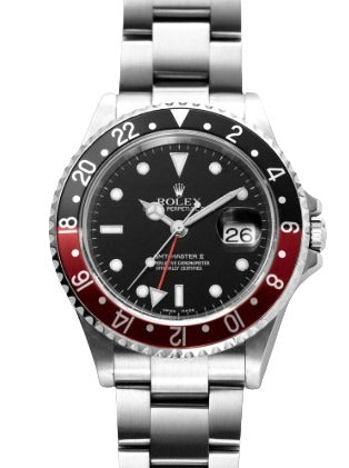 Rolex GMT Master II 40mm Stainless Steel Black Dial Ref. 16710