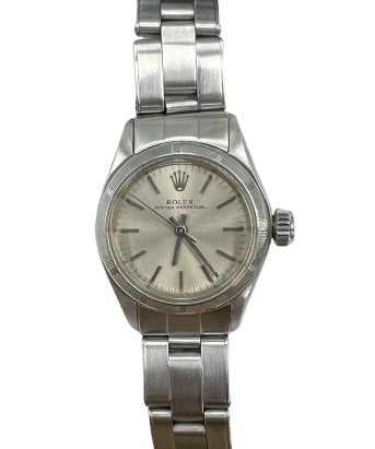 Rolex Oyster Perpetual 26mm Stainless Steel Silver Dial Ref. 6718