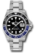 Rolex GMT Master II 40mm Stainless Steel Black Dial Ref. 126710BLNR