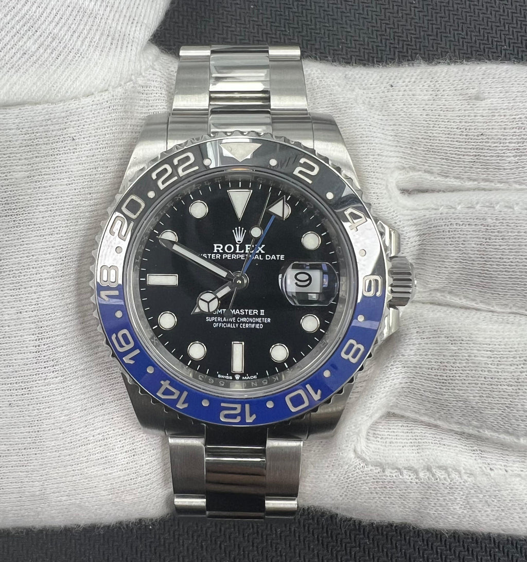 Rolex GMT Master II 40mm Stainless Steel Black Dial Ref. 126710BLNR