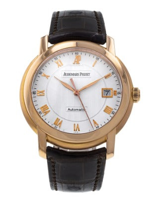 Audemars Piguet Jules 39mm 18K Yellow Gold White Roman Dial Ref. 15120OR.OO.A088CR.01