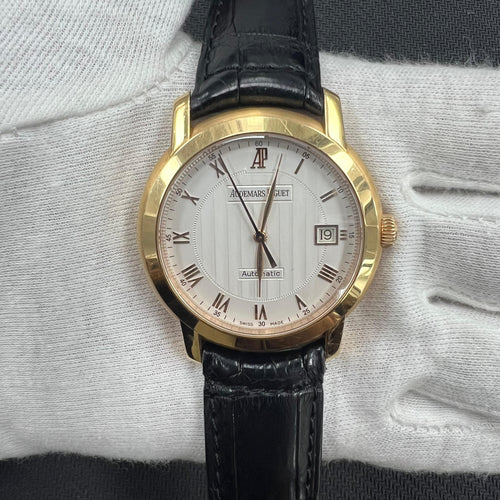Audemars Piguet Jules 39mm 18K Yellow Gold White Roman Dial Ref. 15120OR.OO.A088CR.01