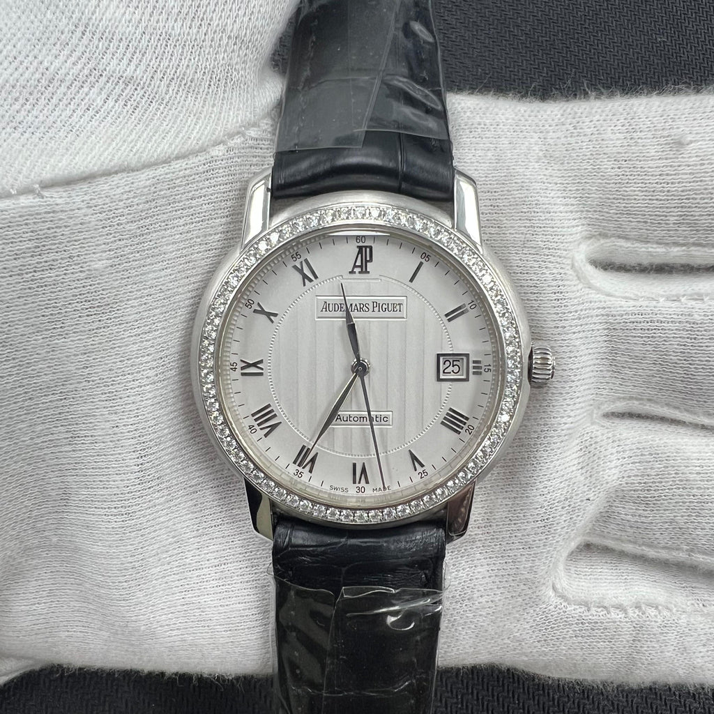Audemars Piguet Jules 39mm 18K White Gold White Roman Dial Ref. 15171BC.ZZ.A002CR.01