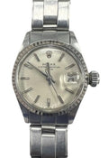 Rolex Oyster Perpetual Date 26mm Stainless Steel Silver Dial Ref. 6517SV