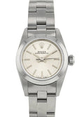 Rolex Oyster Perpetual 26mm Stainless Steel Silver Dial Ref. 6718SV