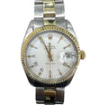 Rolex Precision 34mm Two-Tone 18K Yellow Gold & Steel White Roman Dial