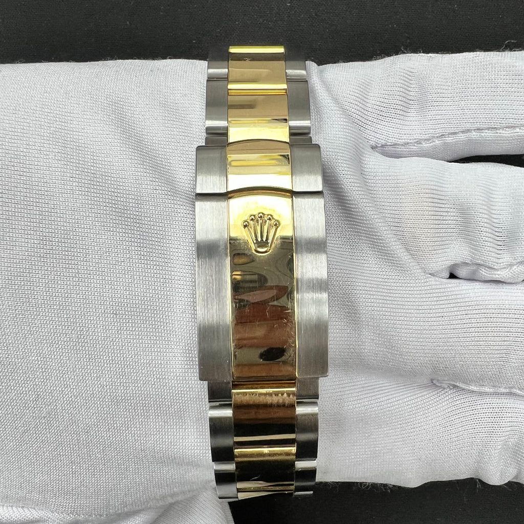 Rolex Datejust 41mm Two-Tone 18K Yellow Gold & Steel Black Dial Ref. 126333