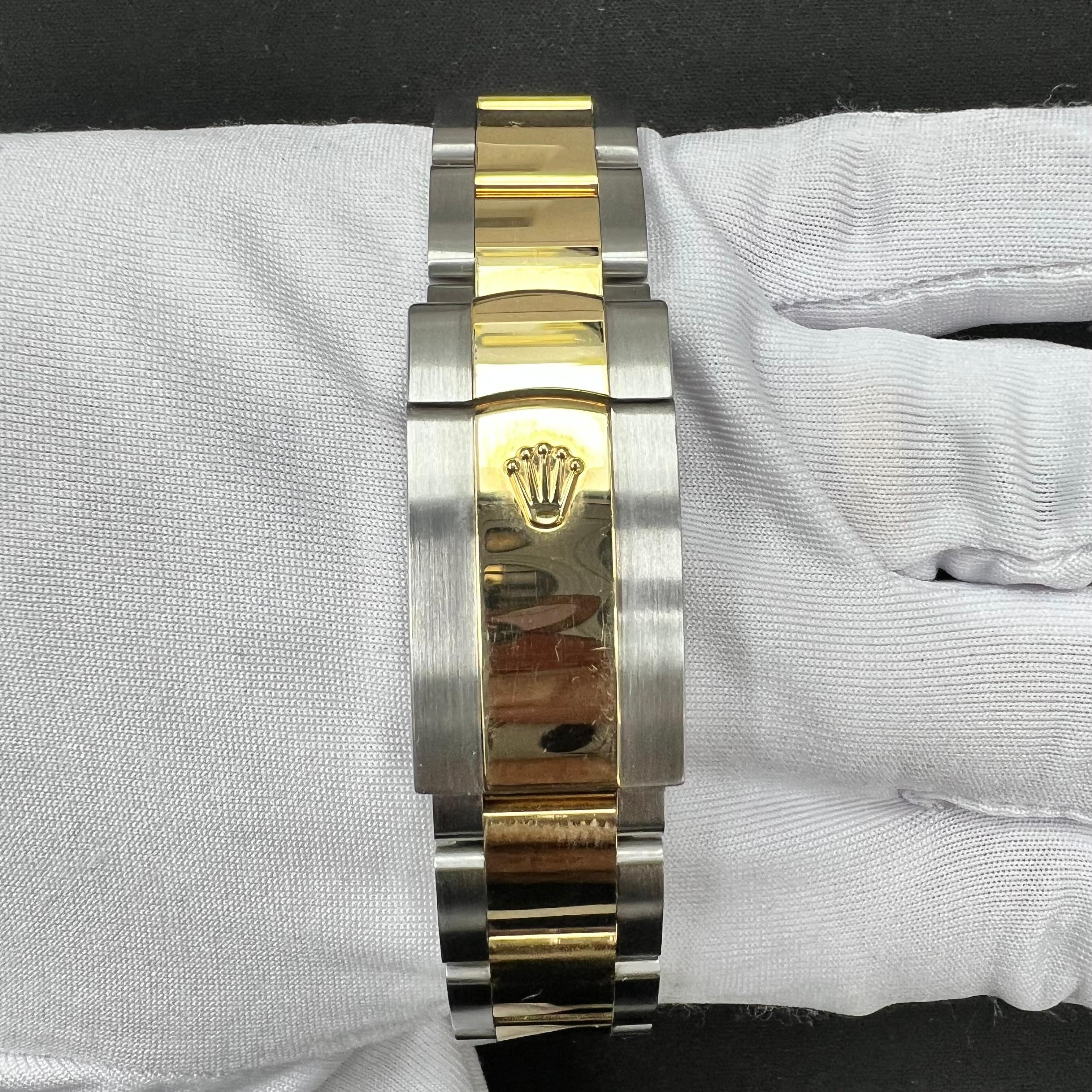 Rolex Datejust 41mm Two-Tone 18K Yellow Gold & Steel Black Dial Ref. 126333