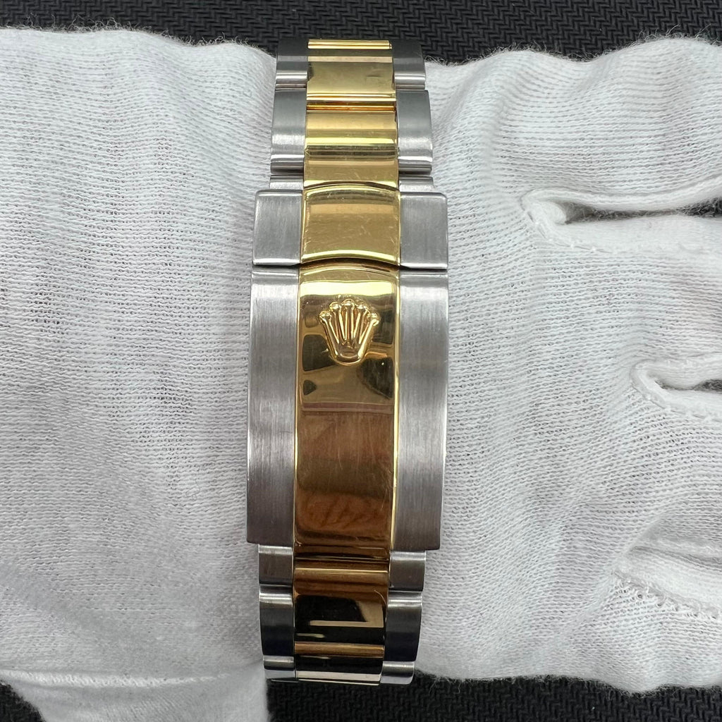 Rolex Datejust II 41mm Two-Tone 18K Yellow Gold & Steel Champagne Dial Ref. 116333