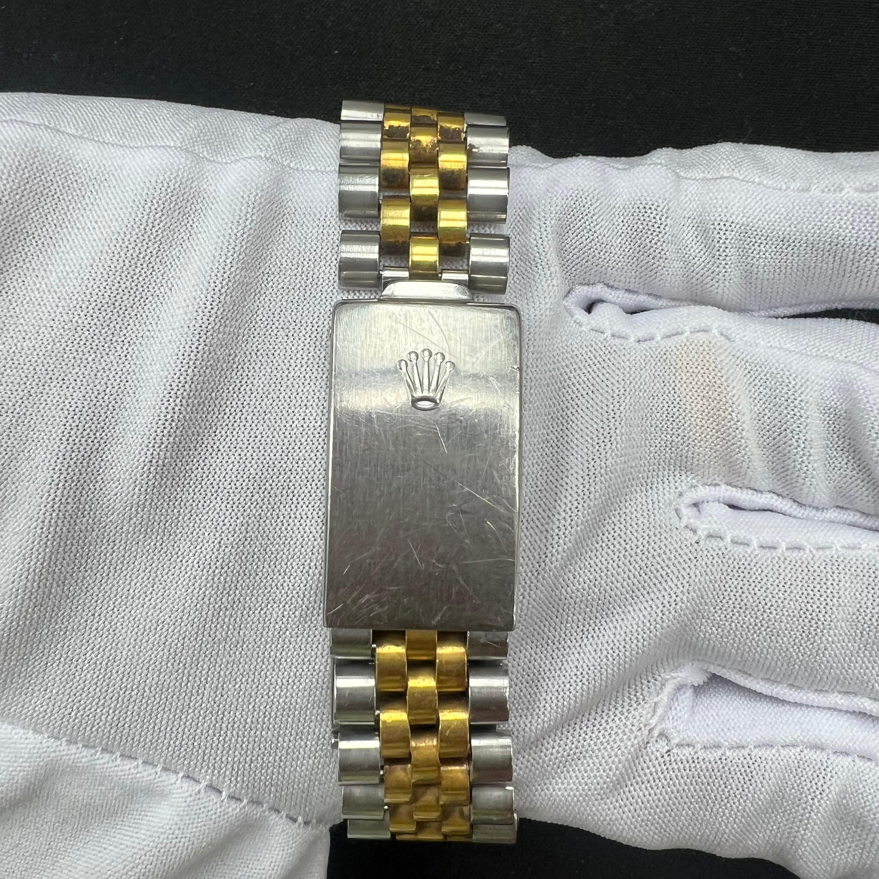 Rolex Datejust 36mm Two-Tone 18K Yellow Gold & Steel Champagne Dial Ref. 16013