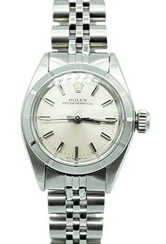 Rolex Oyster Perpetual 26mm Stainless Steel Silver Dial Ref. 6619