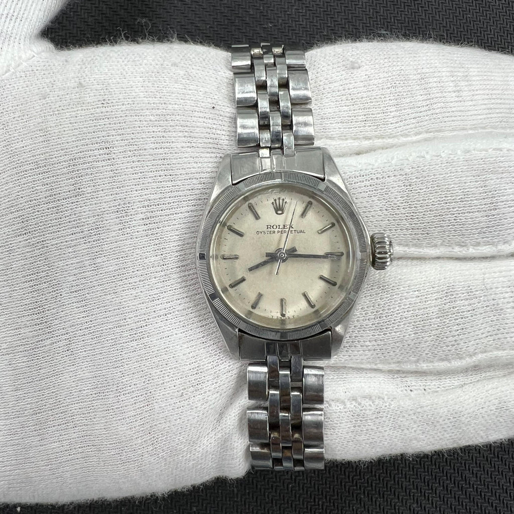 Rolex Oyster Perpetual 26mm Stainless Steel Silver Dial Ref. 6619