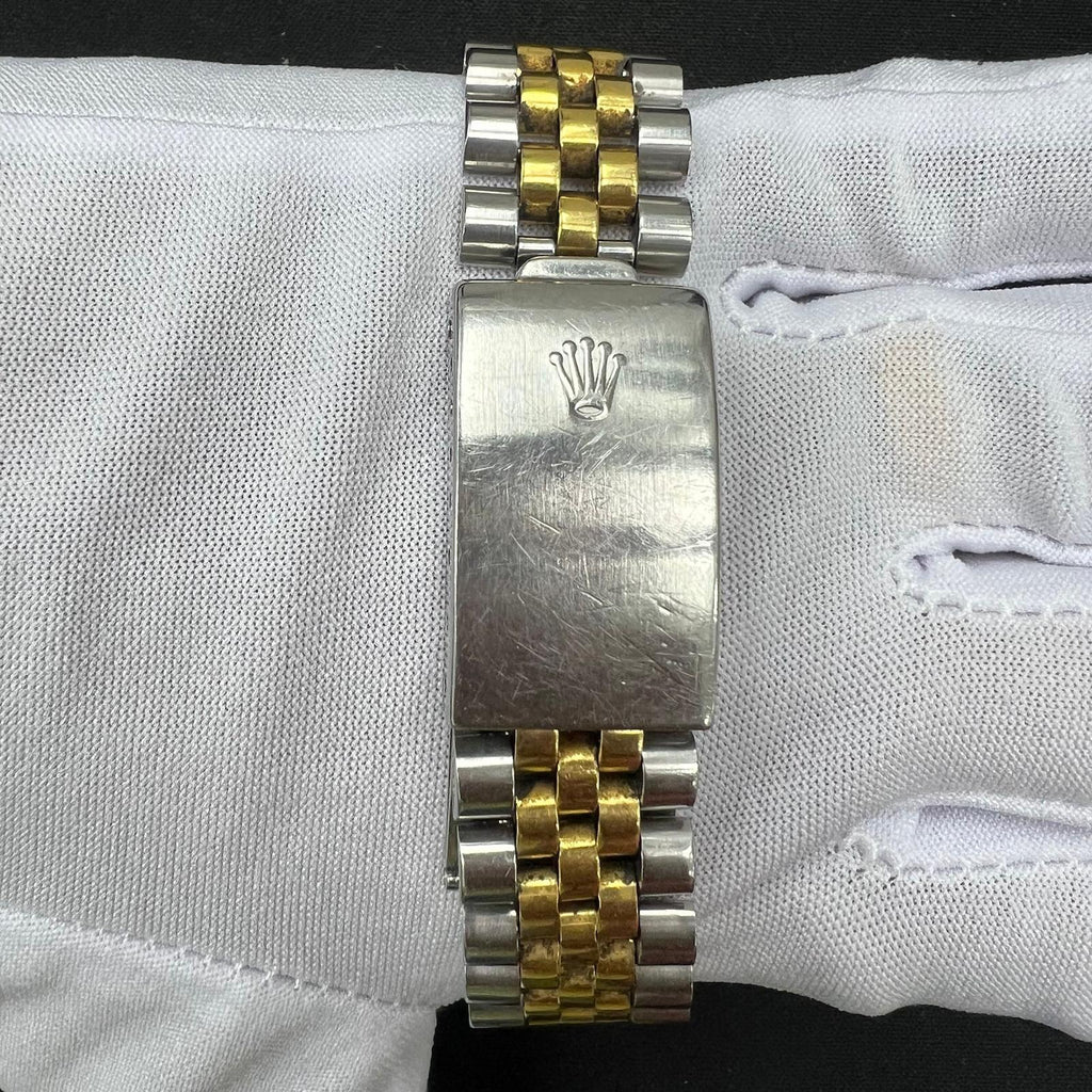 Rolex Datejust 36mm Two-Tone 18K Yellow Gold & Steel Champagne Dial Ref. 16013