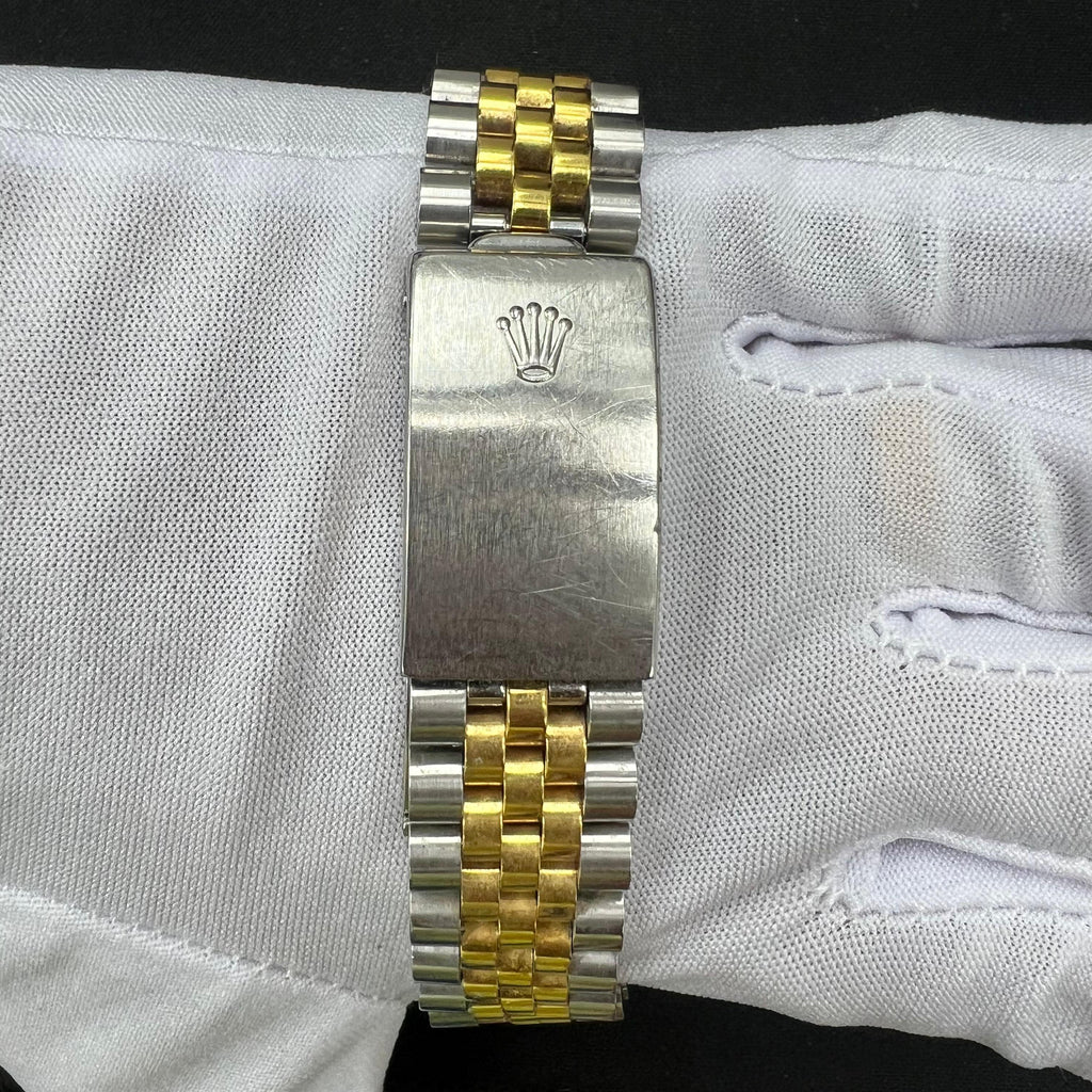 Rolex Datejust 36mm Two-Tone 18K Yellow Gold & Steel Champagne Dial Ref. 16013
