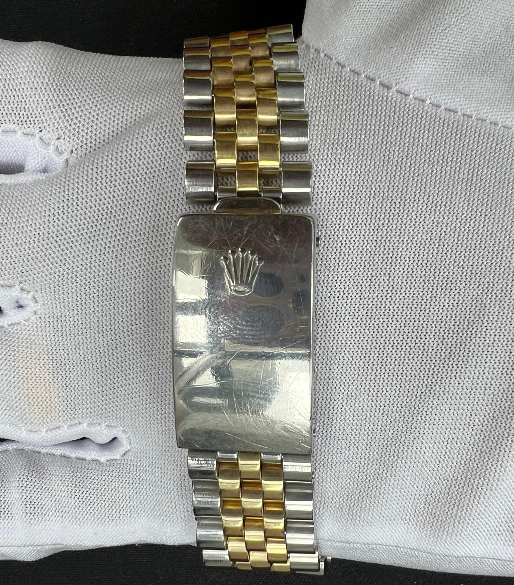 Rolex Datejust 36mm Two-Tone 18K Yellow Gold & Steel Champagne Dial Ref. 16013