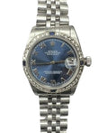 Rolex Datejust 31mm Stainless Steel Blue Roman Dial